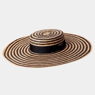 Stripes Straw Hat