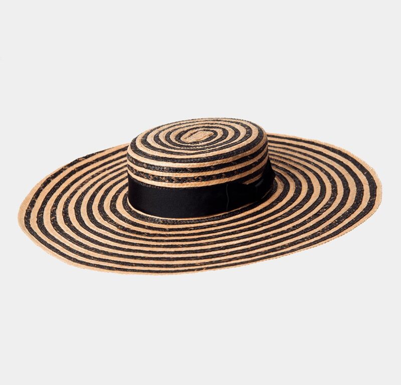 Stripes Straw Hat