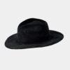 Black Rustic Felt Hat - Imagen 2