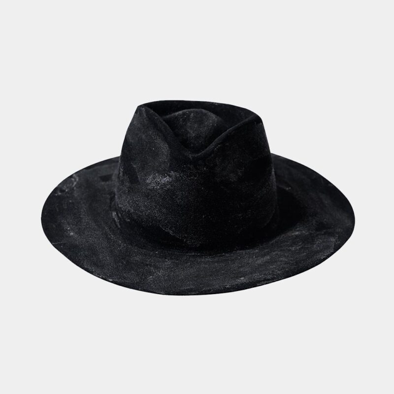 Black Rustic Felt Hat