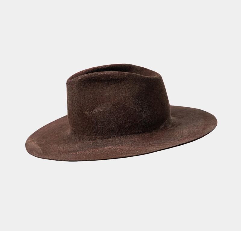 Brown Rustic Felt Hat