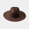 Brown Rustic Felt Hat - Imagen 2
