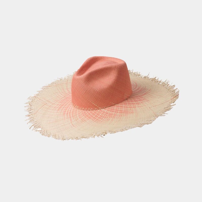 Degrade & Rose Straw Hat
