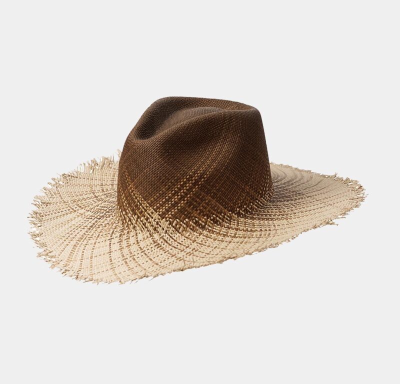 Degrade & Café Straw Hat