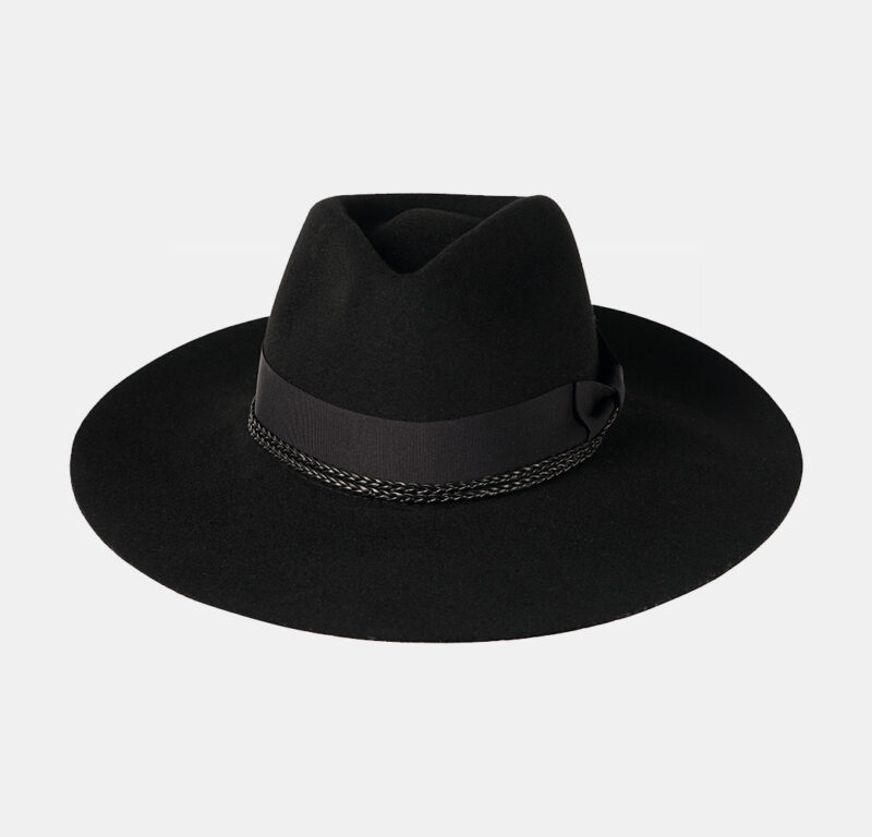 Felt Black Hat & Braid