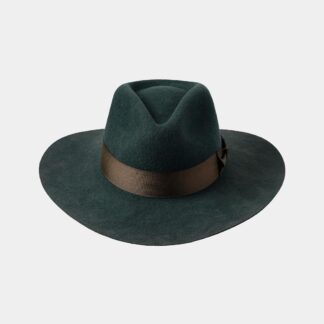 Green & Brown Felt Hat