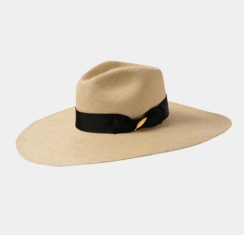 Mixed Straw Hat