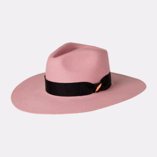 Pink Felt Hat