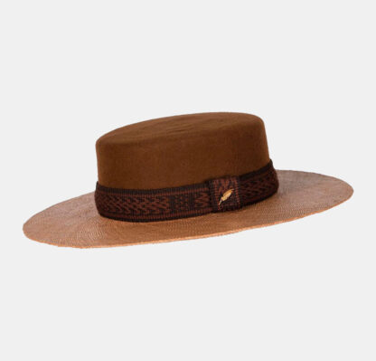 Mother Earth Straw & Felt Hat - Imagen 2