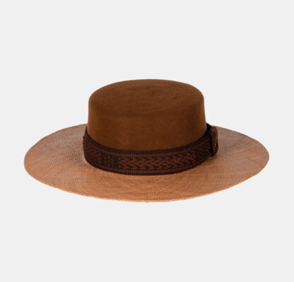 Mother Earth Straw & Felt Hat