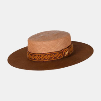Seed felt & Straw Hat