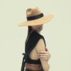 Camel Black Felt Hat - Imagen 3