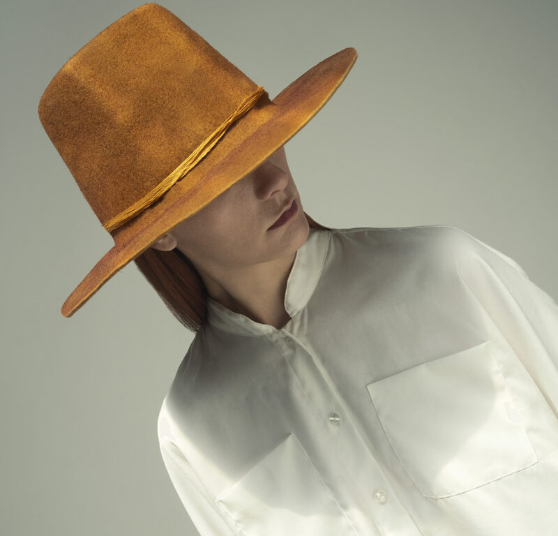 Coffee Felt Hat