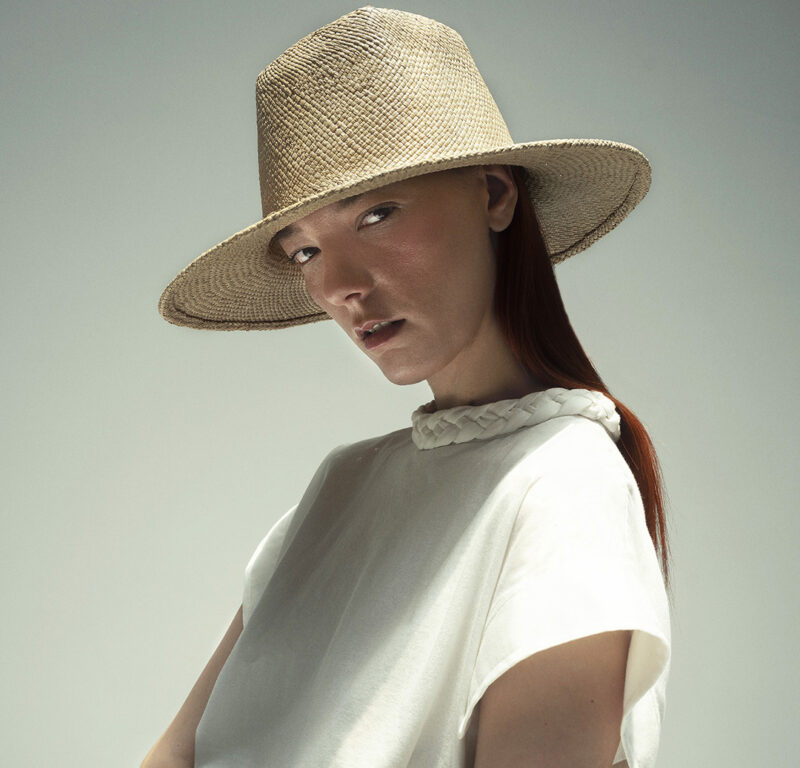 Natural Top Straw Hat