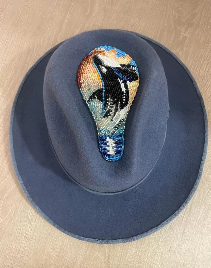 Whale Felt Hat